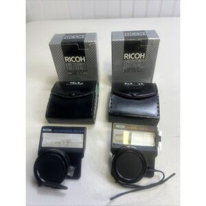 Vintage Ricoh FF-70 FF-90 Lens Conversion TC-9 Close-Up CL-9 lot of 2 c1